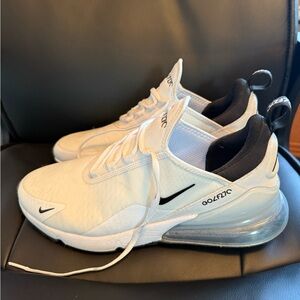 Nike White and Black Athletic Shoes
